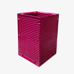 Sistema 45 Waste Paper Bin by Ettore Sottsass for Olivetti Synthesis, 1973