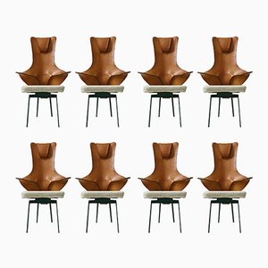 Chairs by Paolo Deganello for Zanotta, 1991, Set of 8