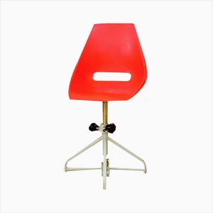 Silla giratoria atribuida a Miroslav Navratil para Vertex, años 60