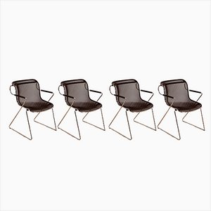 Penelope Chairs by Charles Pollock for Castelli, Set of 4