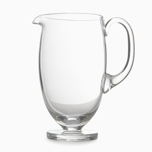 Carafe Tulip en Verre Soufflé Transparent par Aldo Cibic pour Paola C., 2018