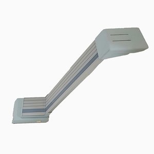Lampe de Bureau avec Rayures Grises par J.D. Aznar, France, 1980s