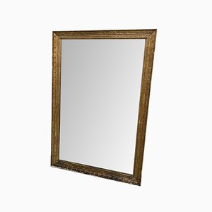 Large Antique Gilded Mirror, 1900