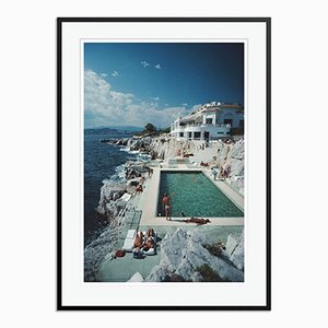 Slim Aarons, Eden-Roc Pool, Imprimé, Encadré