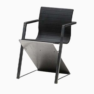 Black Casino D8 Chair attributed to Pentagon Group, Germany, 1987