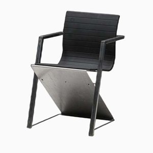 Schwarzer Casino D8 Chair, Deutschland, 1987