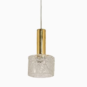 Petite Lampe à Suspension Murano de Hillebrand, 1960s