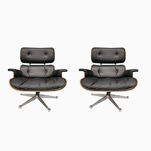Lounge Chairs by Charles & Ray Eames for Herman Miller / LCF, 1960s, Set of 2