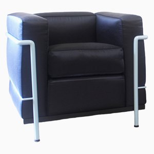 LC2 Armchair by Charlotte Perriand & Le Corbusier for Cassina, 2000s