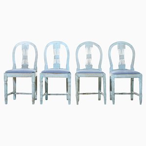 Gustavian Chairs, 1800s, Set of 4