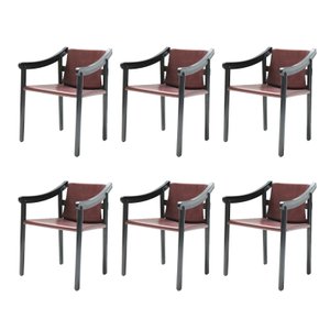 905 Armchairs by Vico Magestretti for Cassina, Italy, Set of 6