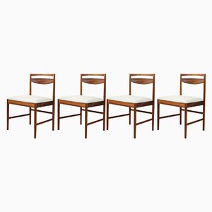 Scottish Dunvegan Chairs in Teak by Tom Robertson for McIntosh, 1960, Set of 4