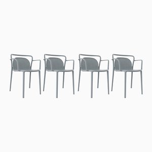 Graue Classe Stühle von Mowee, 4er Set
