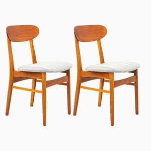 Danish Chairs in Teak from Farstrup, 1960, Set of 2