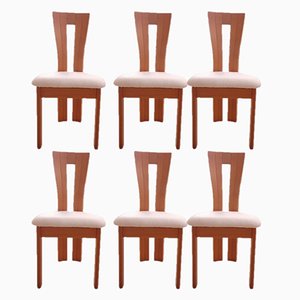 Vintage Dining Chairs by Pierre Chapo, Set of 6