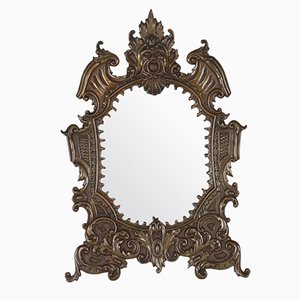 Spiegel mit Rahmen aus Bronze