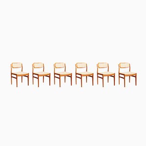 Teak Dining Chairs by Johannes Andersen for Uldum, Set of 6
