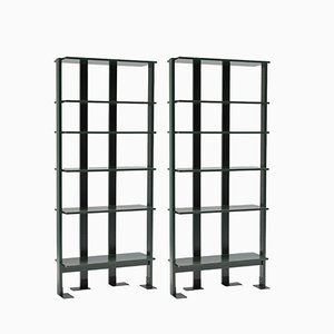 Achille Castiglioni Free Standing Beta Bookcases by Achille Castiglioni, Set of 2