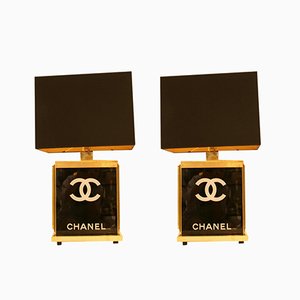 Mid-Century Lamps from Chanel, 1970s, Set of 2