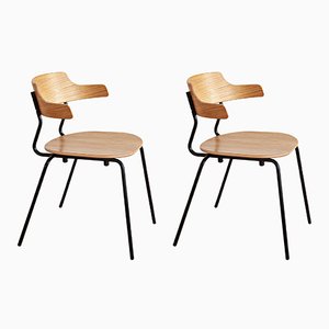 Adatto Dining Chairs by Viewport-Studio for equilibri-furniture, Set of 2
