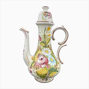 20th Century Hand-Painted Porcelain Ewer