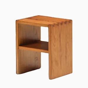 French Modernist Side Table in the Style of Charlotte Perriand