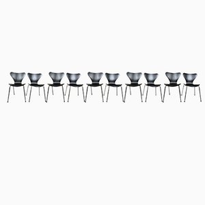 Serie 7 3107 Stühle von Arne Jacobsen für Fritz Hansen, 1997, 10 Set