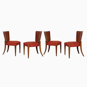 Dining Chairs by Jindřich Halabala for Up Races, 1950s, Set of 4
