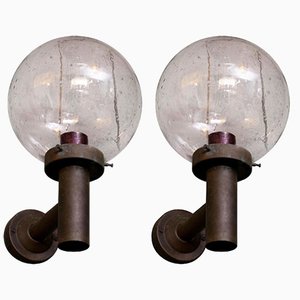 Swedish Wall Lamps attributed to Falkenbergs, 1960s, Set of 2