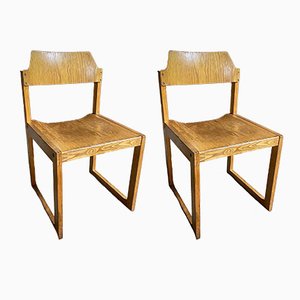 Chaises de Salle à Manger par Rainer Schell pour Schlapp Möbel, 1960s, Set de 2