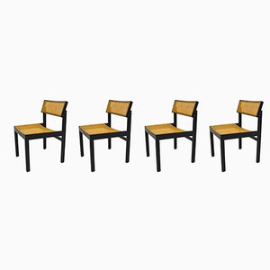 Model 3100 Side Chairs by Willy Guhl for Dietiker, 1950s, Set of 4