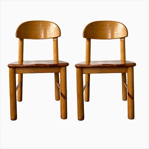 Chaises de Salon en Pin par Rainer Daumiller, Set de 2