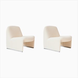 Alky Lounge Chairs attributed to Giancarlo Piretti, Set of 2