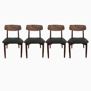 Dining Chairs by Harry Østergaard for Randers Møbelfabrik, Set of 4