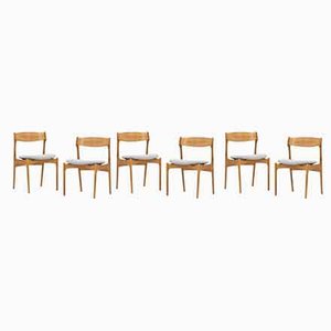 Danish Model 49 Dining Chairs by Erik Buck for O.D. Møbler, 1960s, Set of 6