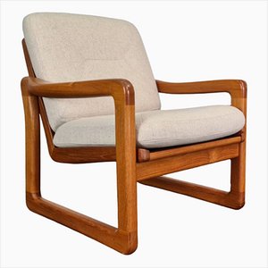 Danish Lounge Chair attributed to Poul Jeppesen