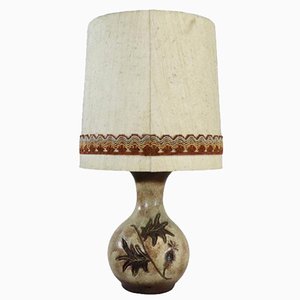 Vintage Tischlampe aus Keramik