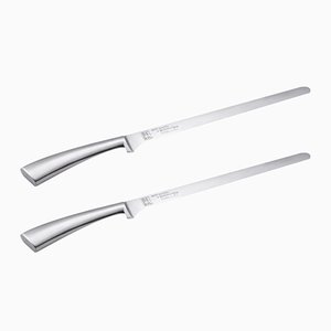 Knife and Ham Salmon Slicer from KnIndustrie, Set of 2