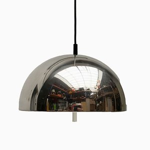 Mid-Century German Space Age Dome Pendant Lamp from Staff Leuchten, 1960s