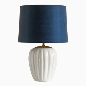 Plain Jane Table Lamp in Porcelain from Royal Delft