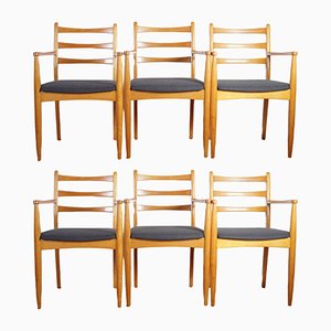 Mid-Century Dining Chairs from Ton, 1960s, Set of 6