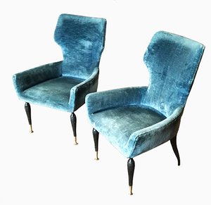 Set of Chamber Armchairs by Paolo Buffa