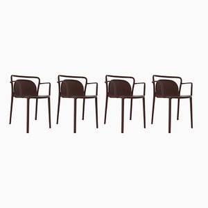 Classe Chocolate Chairs from Mowee, Set of 4
