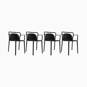 Classe Black Chairs from Mowee, Set of 4