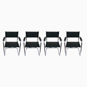 Mid-Century Dining Chairs attributed to Mart Stam, 1969, Set of 4