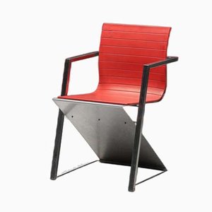 Red Casino D8 Chair attributed to Pentagon Group, Germany, 1987