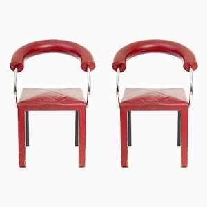 Armchairs attributed to Paolo Piva for B&B Italia / C&B Italia, 1989, Set of 2