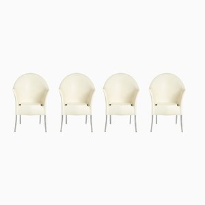 Sedie da pranzo attribuite a Philippe Starck, anni '80, set di 4