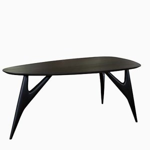 Mittelgroßer Ted Masterpiece Nero Tisch aus Eschenholz von Greyge