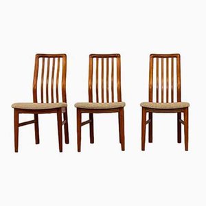Danish Chairs by Kai Kristiansen for Sva Møbler, 1960s, Set of 3